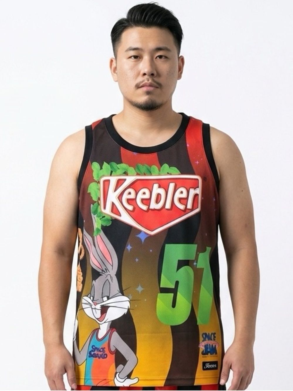 FERRARA | Keebler X Space Jam Ultra Rare #51 Basketball Jersey Men’s Size Large